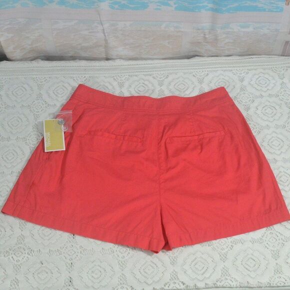 MICHAEL Michael Kors Womens Cotton Shorts Size 4 New with Tags - Picture 3 of 4